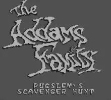 Image n° 4 - screenshots  : Addams Family, The - Pugsley's Scavenger Hunt